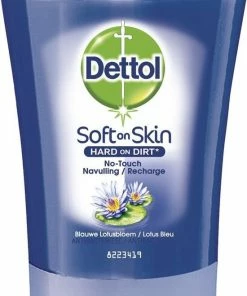 Uitgang 🔔 Dettol Handzeep No-Touch Navulling Blauwe Lotusbloem - 5 X 250 Ml - Grootverpakking 🎁 -Oral-B Shop 550x790 2