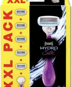 Flash-uitverkoop ❤️ Wilkinson Sword - Hydro Silk - Scheermesjes Voor Vrouwen - 5 Mesjes 🧨