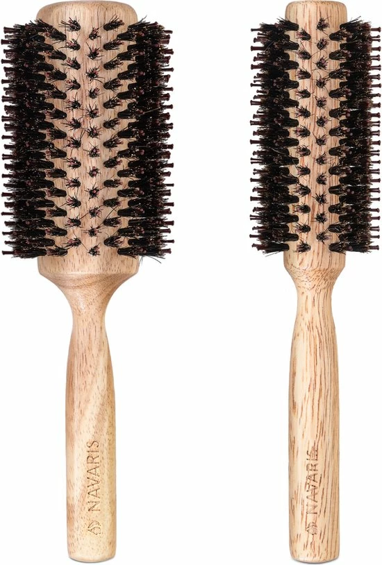 Flash-uitverkoop π― Navaris Ronde Haarborstels Met Wildzwijnhaar - Set Van 2 Stuks - Houten Borstels Met Natuurlijke Haren - Antistatisch En Hittebestendig - 2 Formaten β¨ 7 Flash-uitverkoop π― Navaris Ronde Haarborstels Met Wildzwijnhaar - Set Van 2 Stuks - Houten Borstels Met Natuurlijke Haren - Antistatisch En Hittebestendig - 2 Formaten β¨ - Afbeelding 5